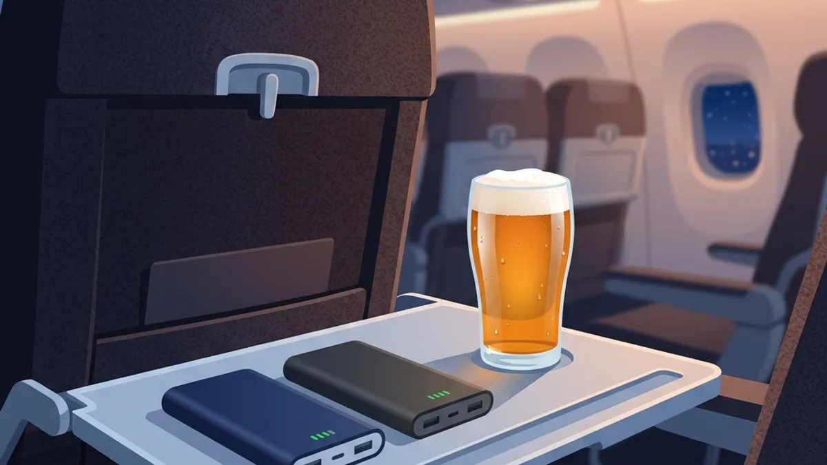 航空機のモバイルバッテリー新ルール、今日4/24から。モババほぼ使わない派が唯一困った『機内給電禁止』の話