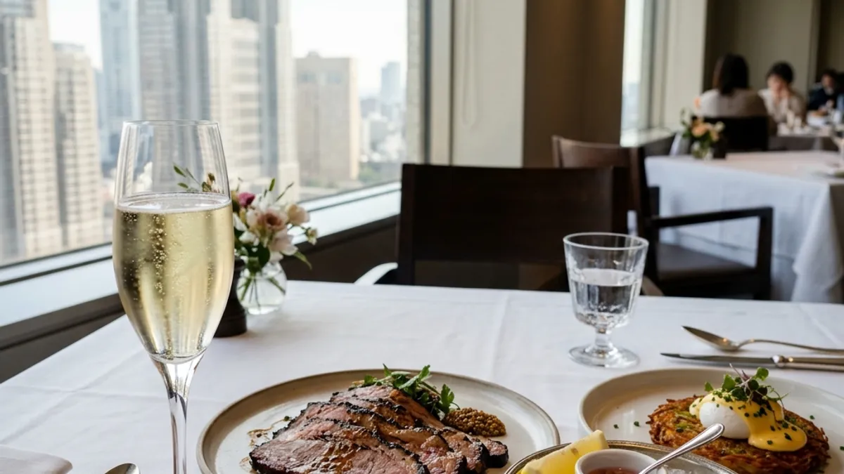 ヒルトン東京の「スモークハウスブランチ Pop-up」(4月25日〜土日祝限定・基本8,400円) ― 沖縄ダブルツリー派の私たちは行きませんが、都内ヒルトン系の限定企画として読みました