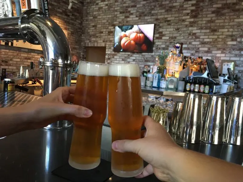 ユニオンジャックIPAで乾杯