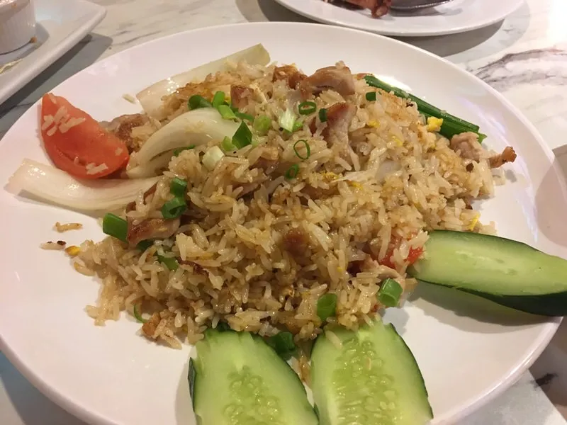 ポーク入りのタイ風チャーハン