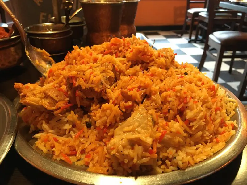 チキン・ビリヤニ(当時17.99ドル)